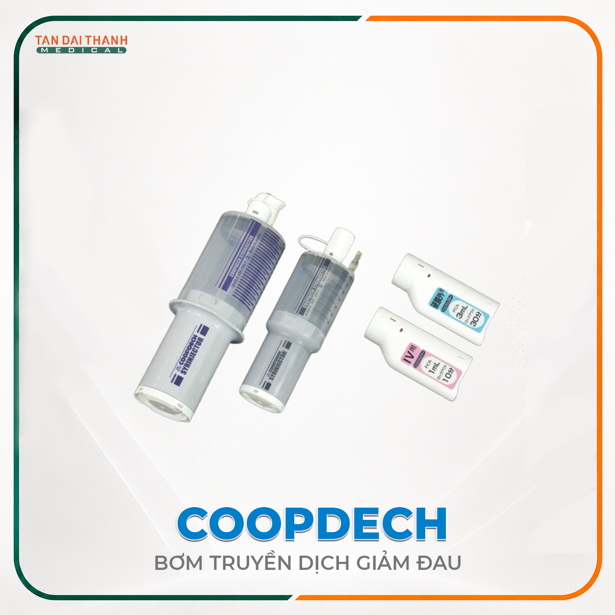 Bơm truyền dịch giảm đau Coopdech có PCA