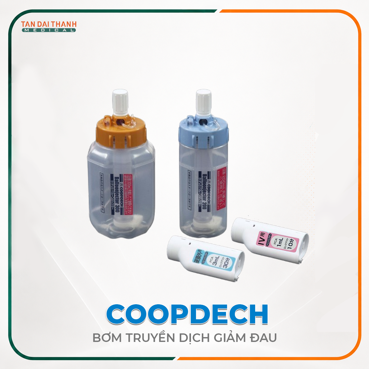 Bơm truyền dịch giảm đau Coopdech có PCA