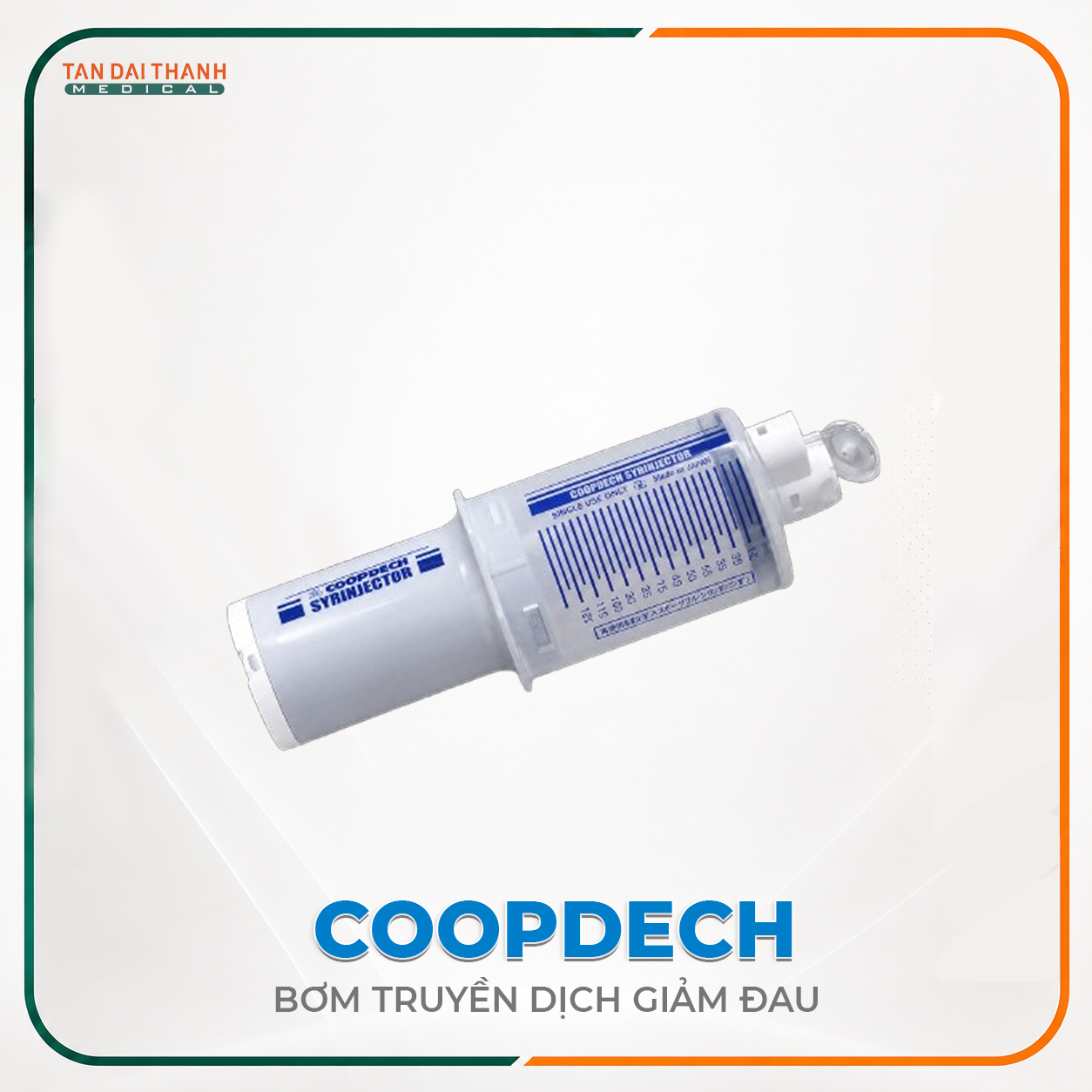 Bơm truyền dịch giảm đau Coopdech có PCA
