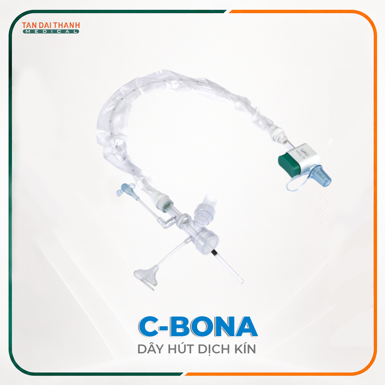 Dây hút đờm kín 72h C-Bona