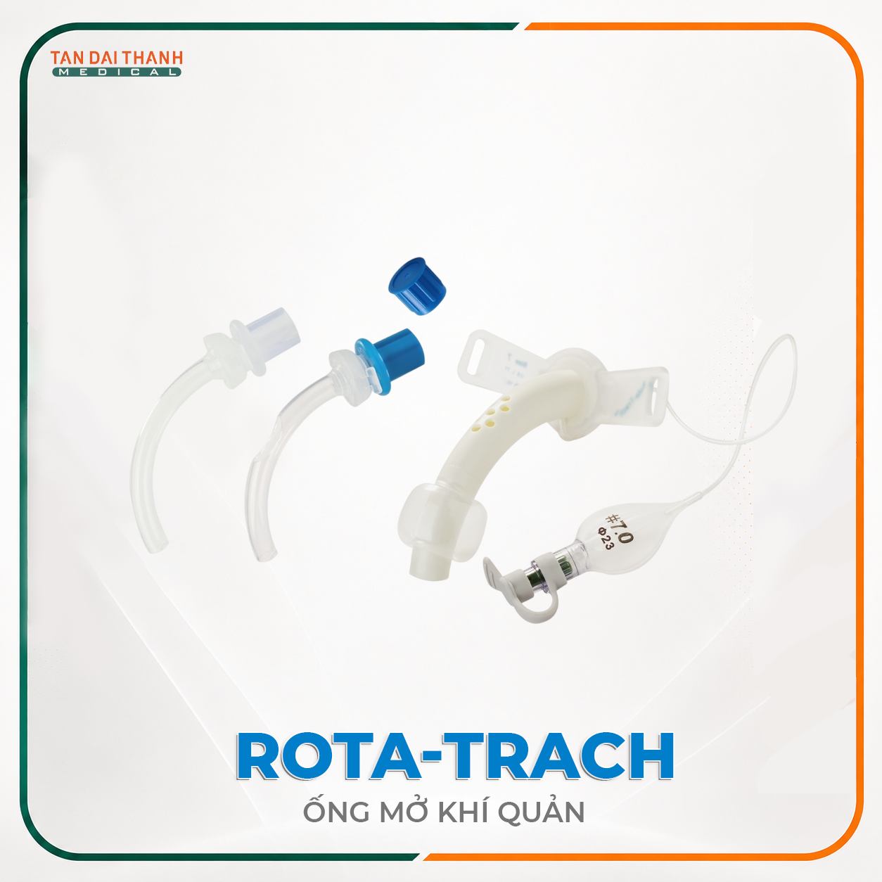 Ống mở khí quản 2 nòng Rota-trach