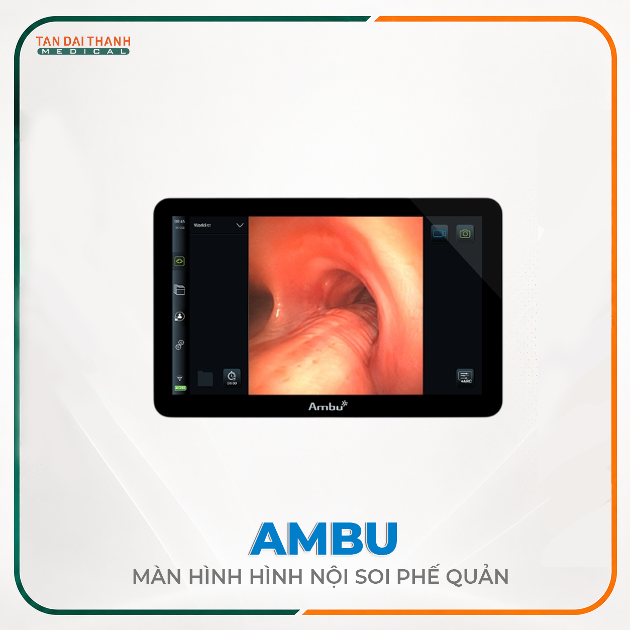 Màn hình nội soi phế quản Ambu aView