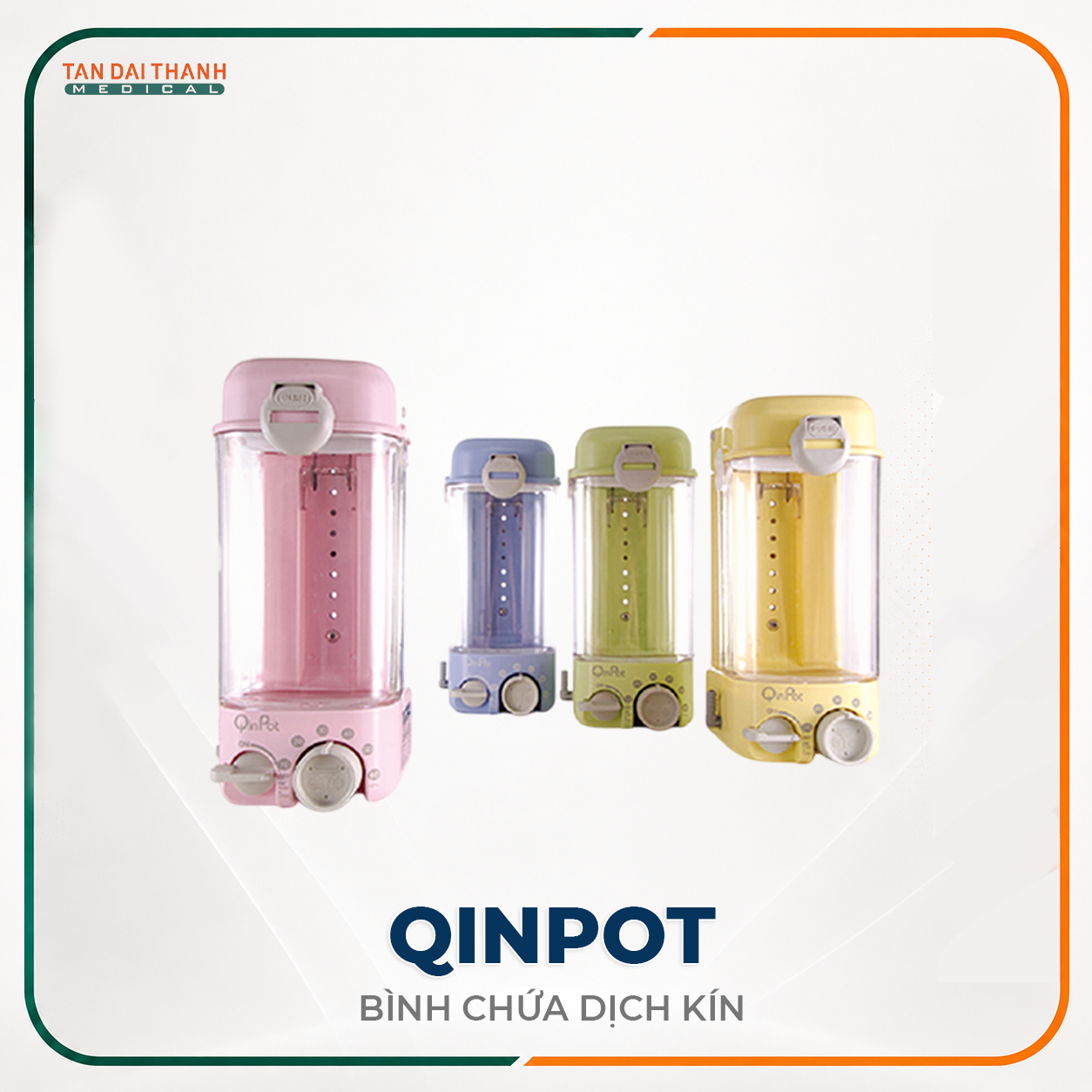 Bình chứa dịch kín QinPot